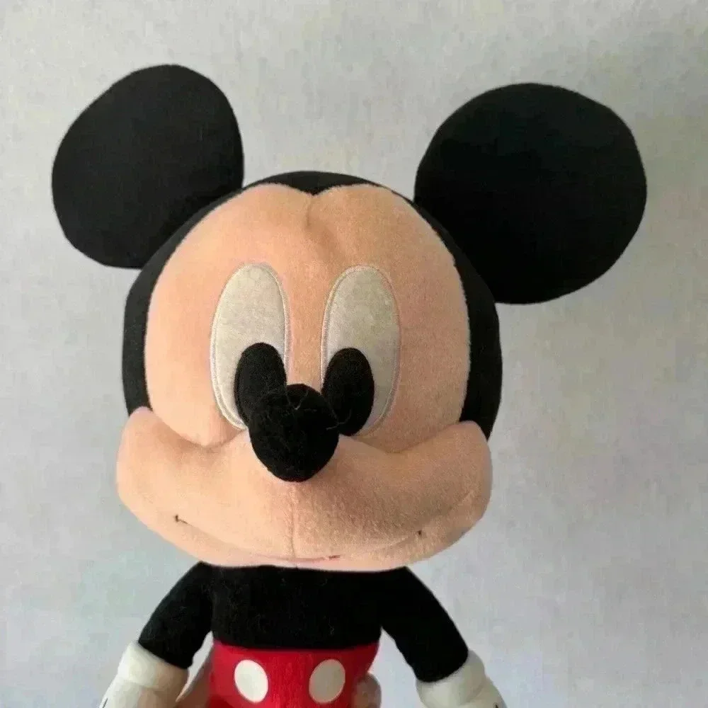 Disney BIG Head Mickey Mouse Stuffed‎ Plush Animal Toy Doll 18